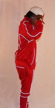Reflective Piping Tracksuit